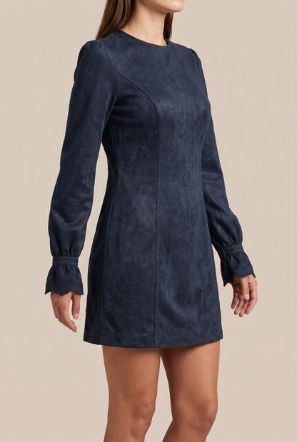 Auvira | Figurbetontes Langarm-Minikleid