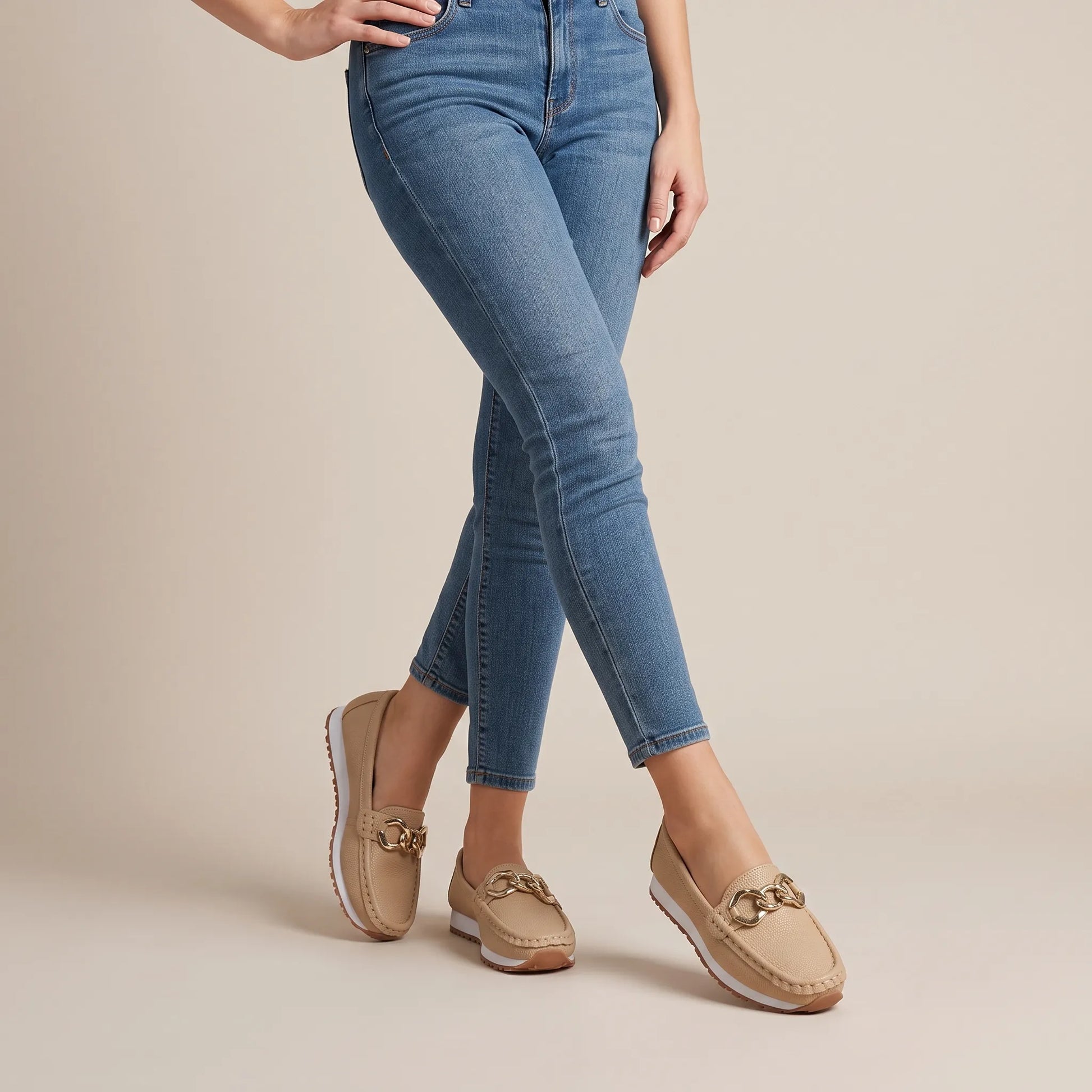 Aveline | Bequemer Slipper Mit Strukturierter Laufsohle