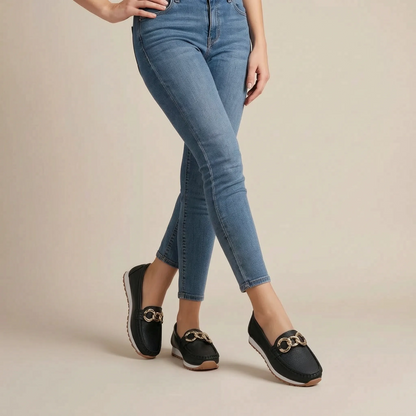 Aveline | Bequemer Slipper Mit Strukturierter Laufsohle
