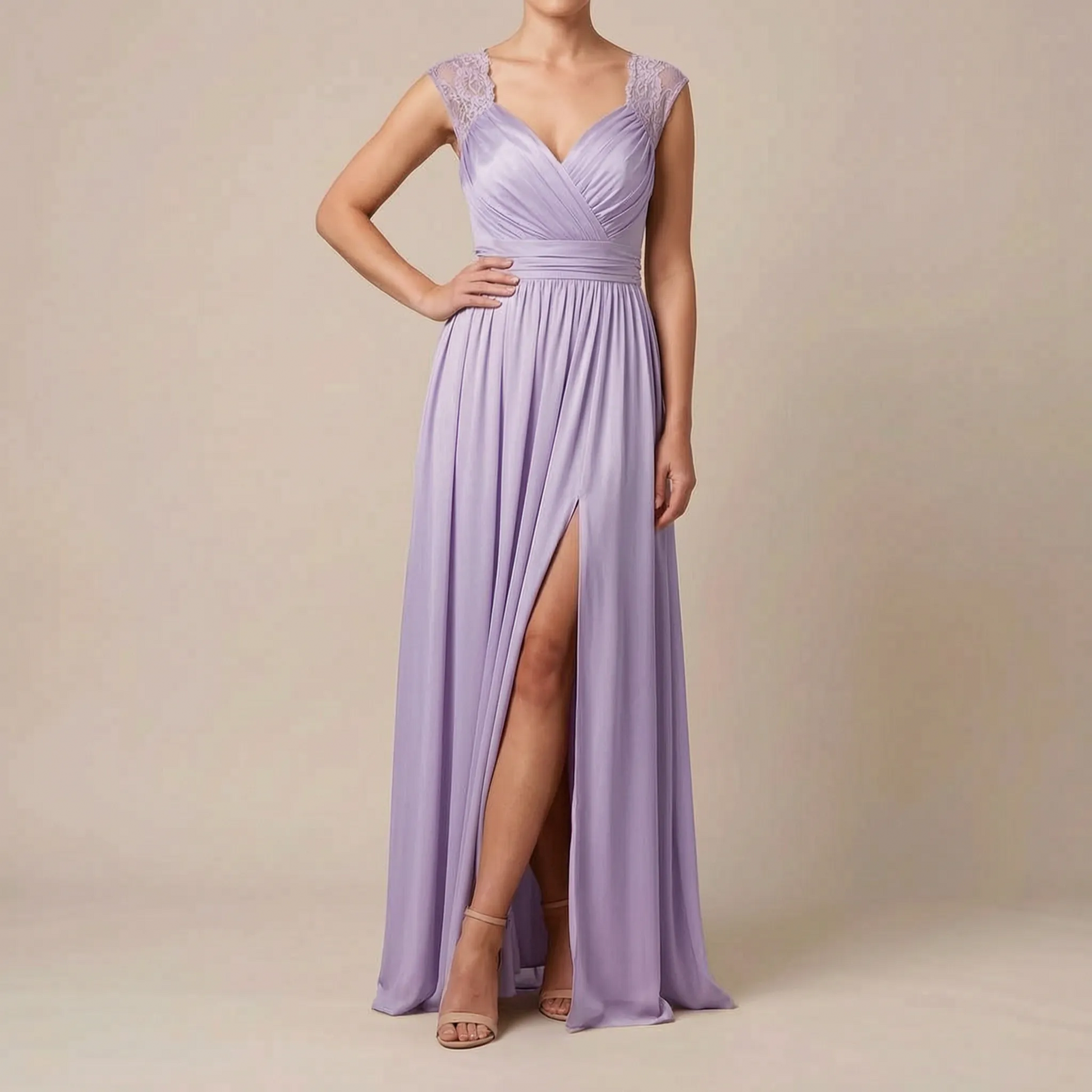 Avelise | Elegantes Maxikleid Für Hochzeitsgäste
