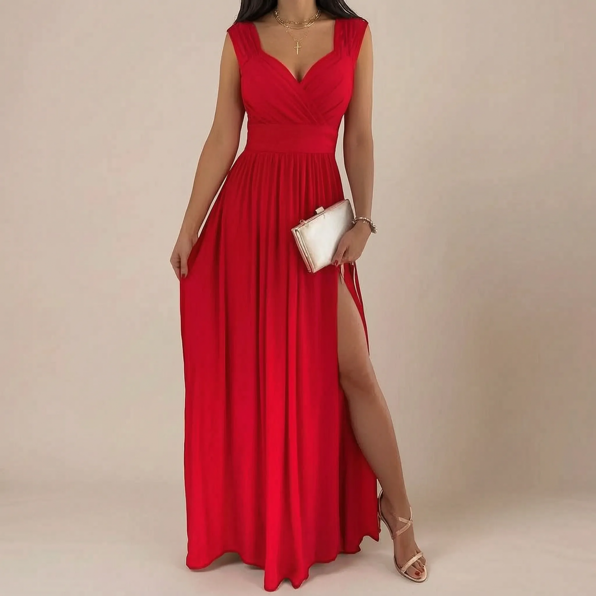 Avelise | Elegantes Maxikleid Für Hochzeitsgäste