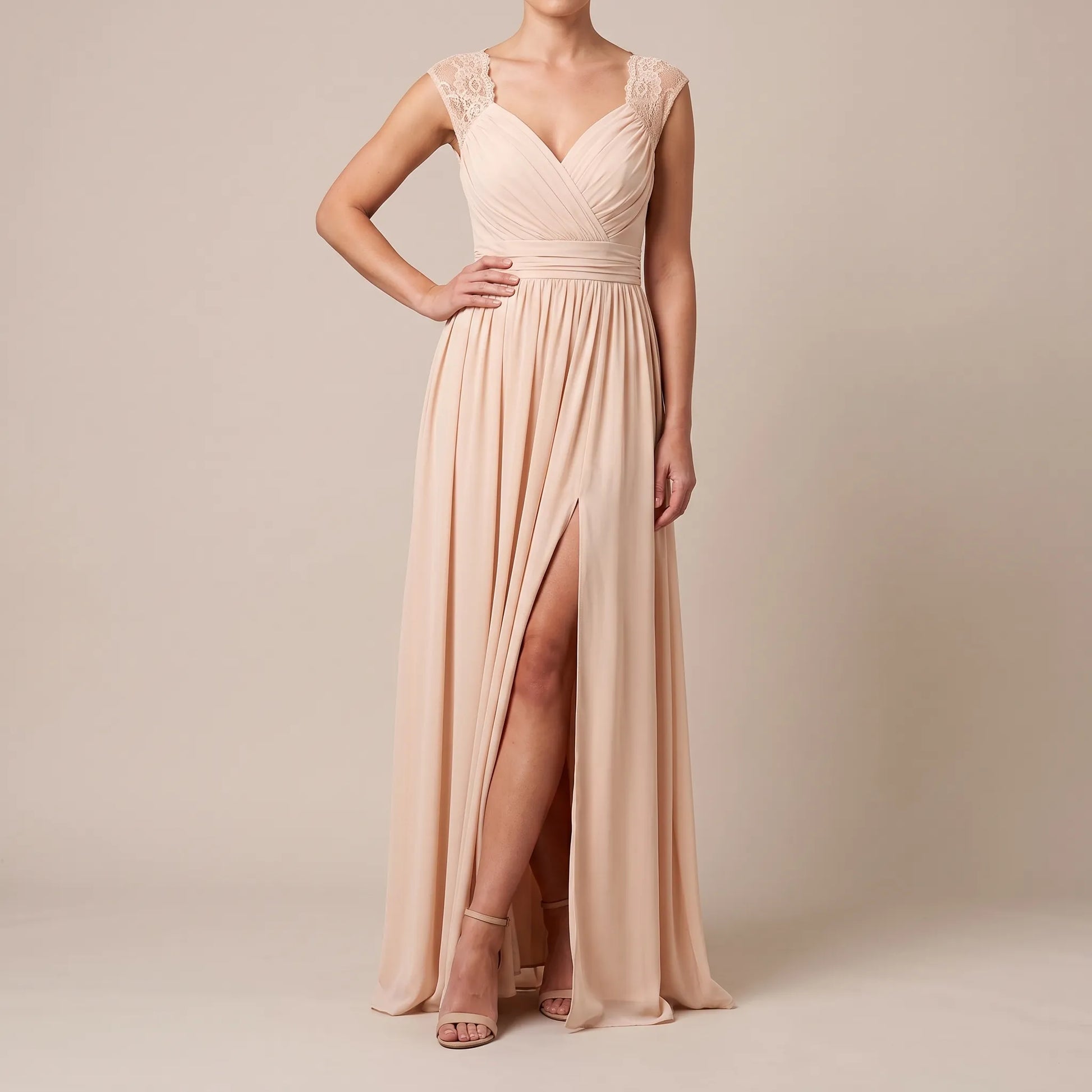 Avelise | Elegantes Maxikleid Für Hochzeitsgäste