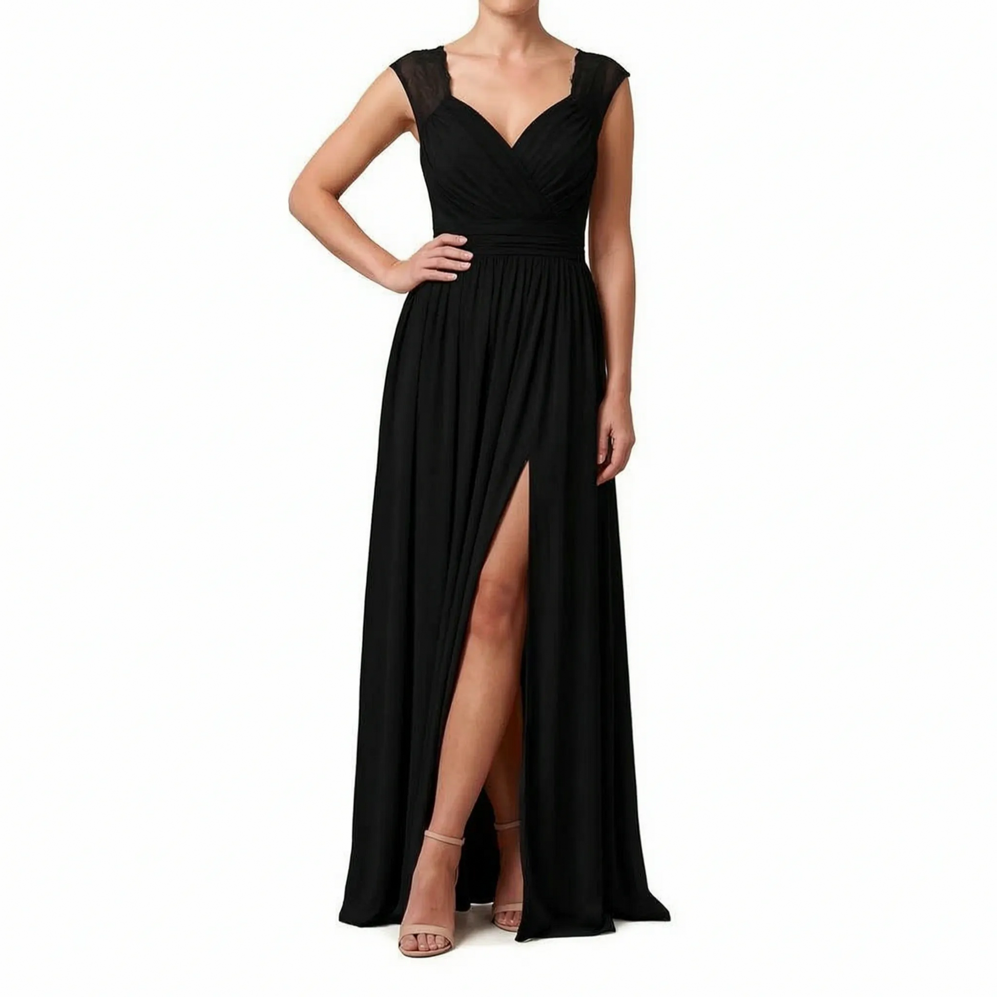 Avelise | Elegantes Maxikleid Für Hochzeitsgäste