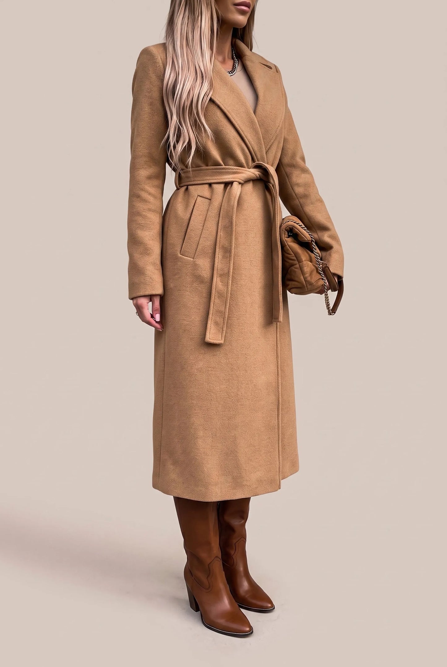 Avelora | Langer Eleganter Damen Trenchcoat