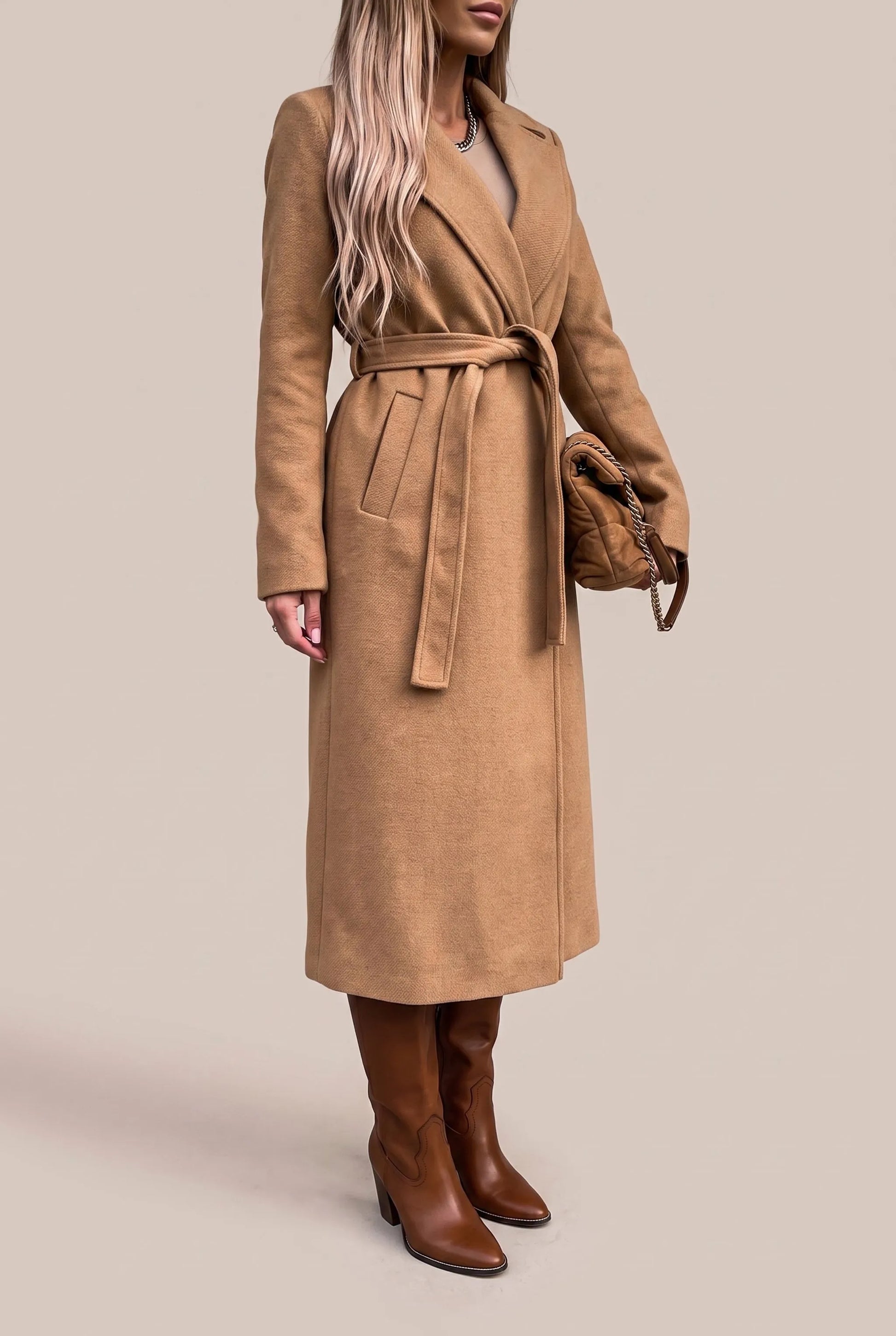 Avelora | Langer Eleganter Damen Trenchcoat