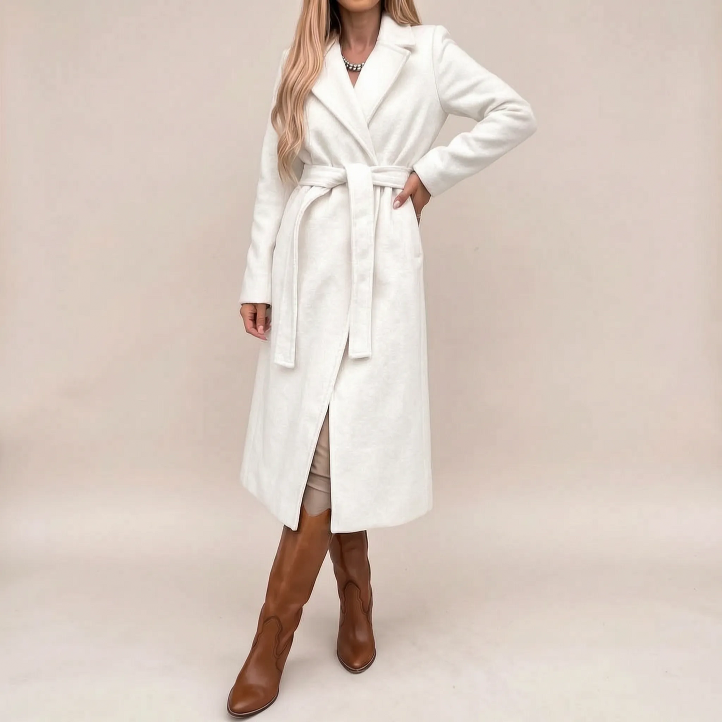 Avelora | Langer Eleganter Damen Trenchcoat