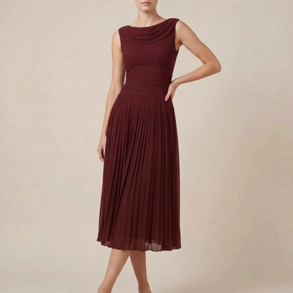 Avelore | Elegantes Ärmelloses Midikleid