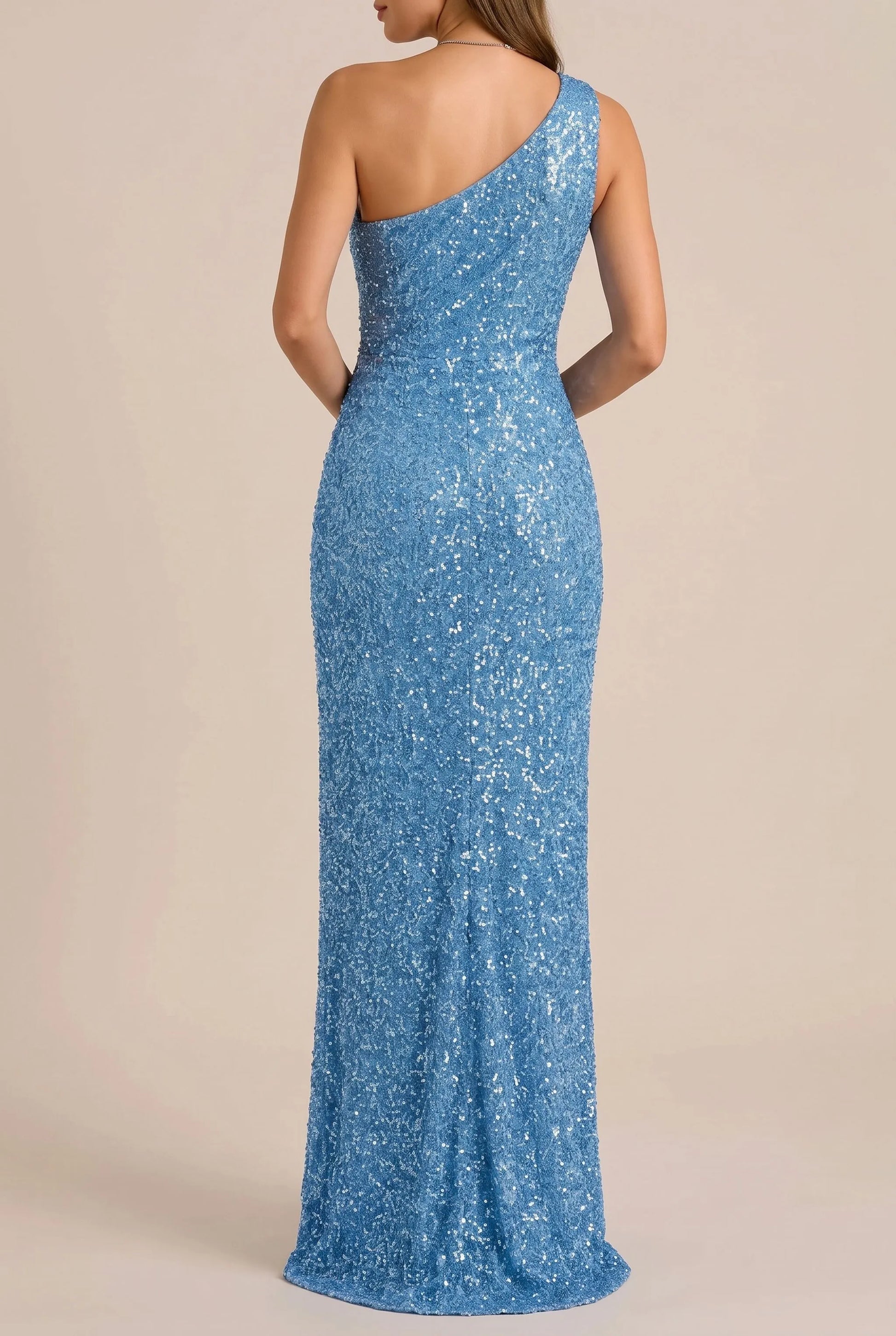 Azuria | Asymmetrisches Langes Abendkleid