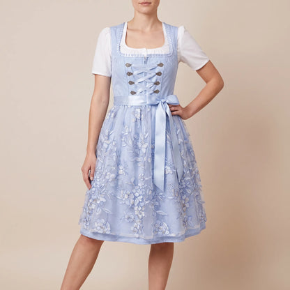 Bavara | Klassisches Hellblaues Dirndl