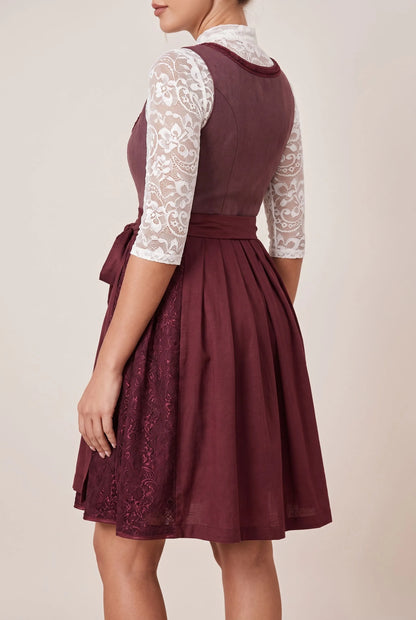 BavarianChic | Elegantes Knielanges Dirndl Für Damen