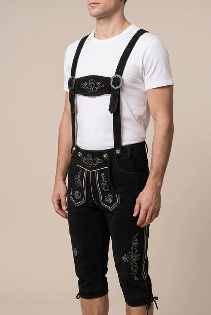 BavarianTide | Klassische Kniebundhose Mit Traditioneller Stickerei