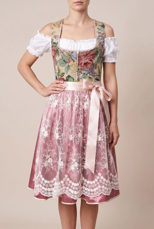 Bavarique | Klassisches Dreiteiliges Dirndl Damen