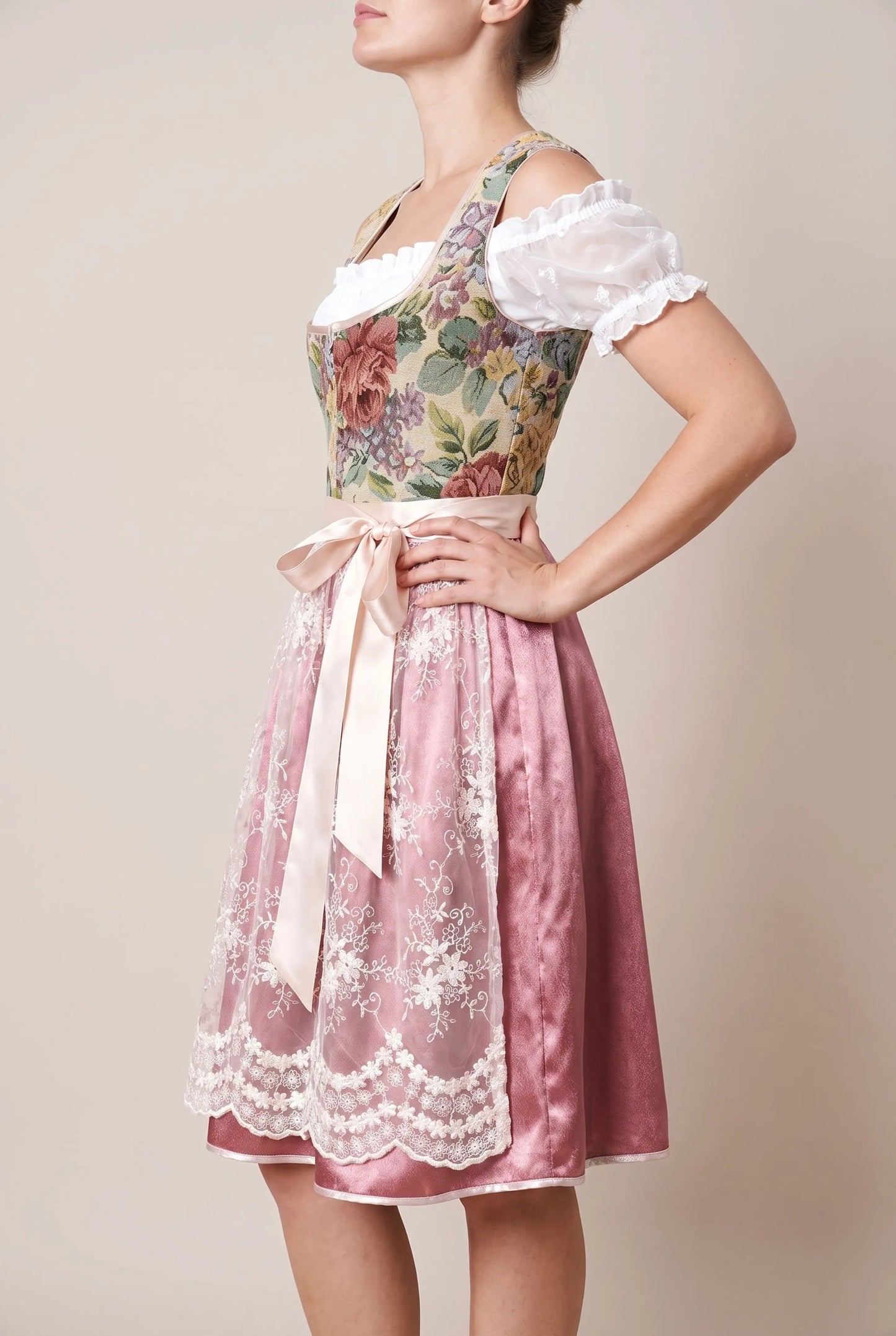 Bavarique | Klassisches Dreiteiliges Dirndl Damen