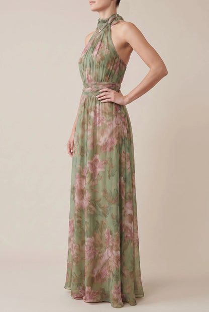 Bloomis | Bodenlanges Maxikleid Mit Floralem Muster