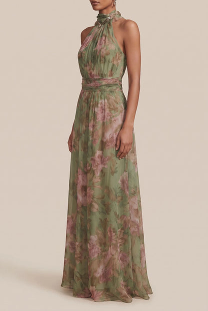 Bloomis | Bodenlanges Maxikleid Mit Floralem Muster