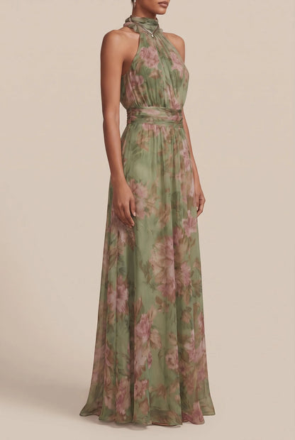 Bloomis | Bodenlanges Maxikleid Mit Floralem Muster
