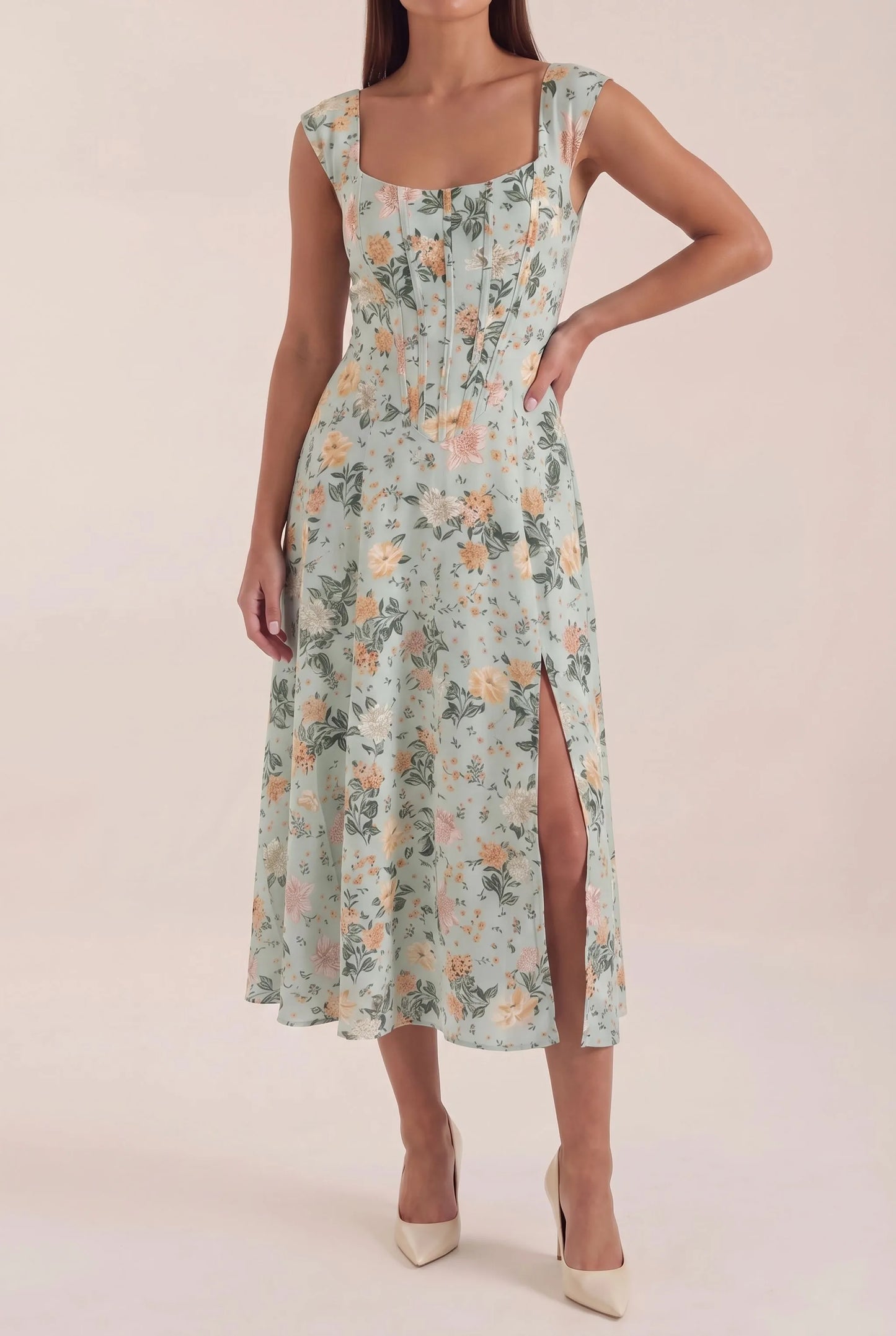 Blossam | Florales Midikleid Für Den Sommer