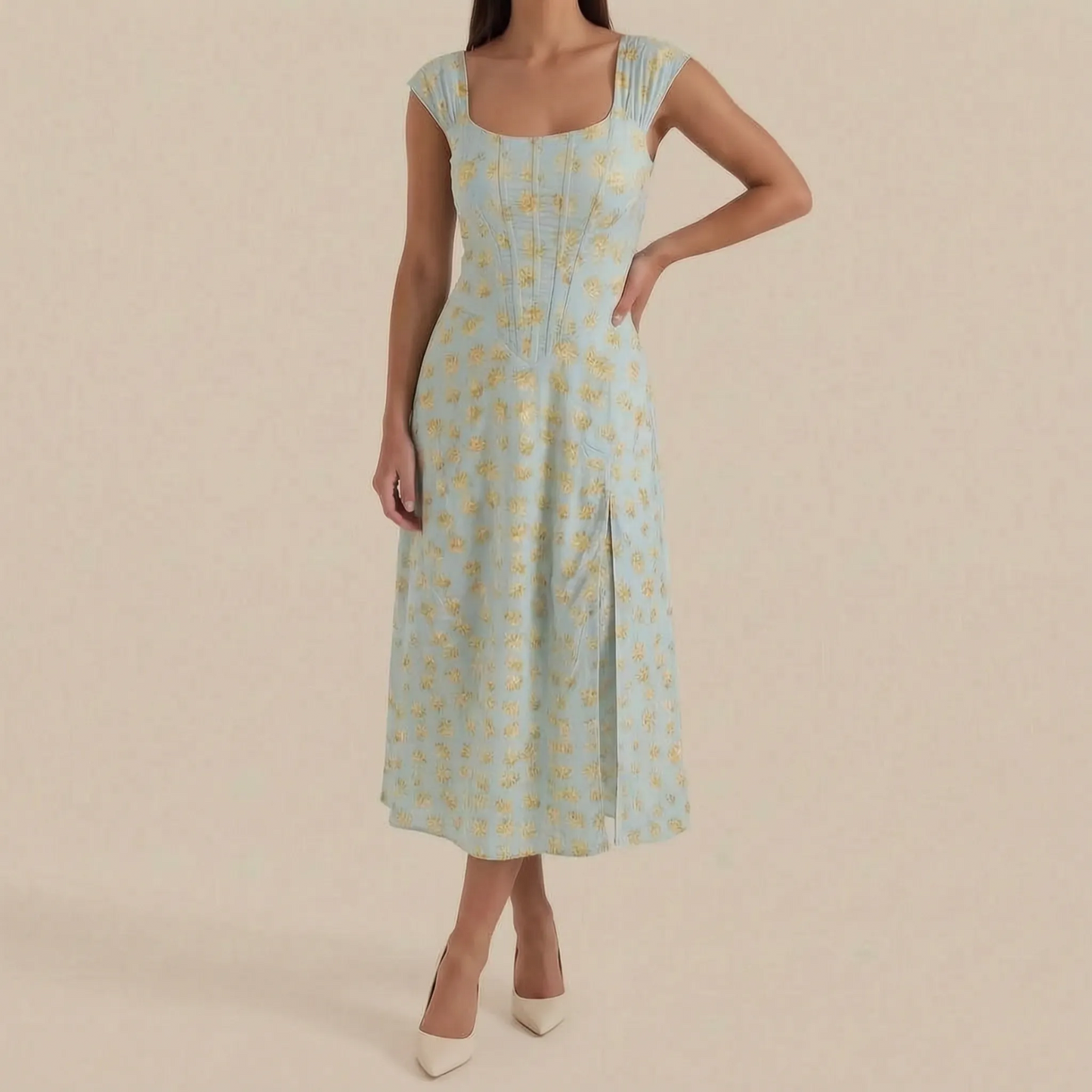 Blossam | Florales Midikleid Für Den Sommer