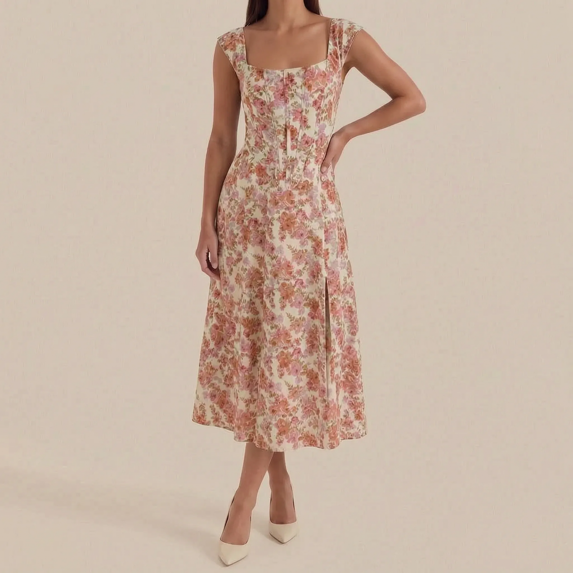 Blossam | Florales Midikleid Für Den Sommer