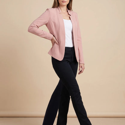 BlushBlazer | Lockerer Offener Damenblazer