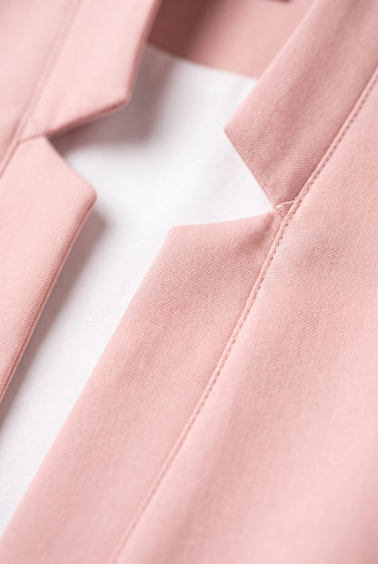 BlushBlazer | Lockerer Offener Damenblazer