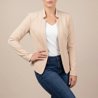 BlushBlazer | Lockerer Offener Damenblazer