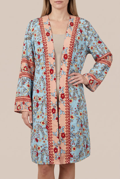 Bohora | Leichter Bedruckter Sommer-Cardigan