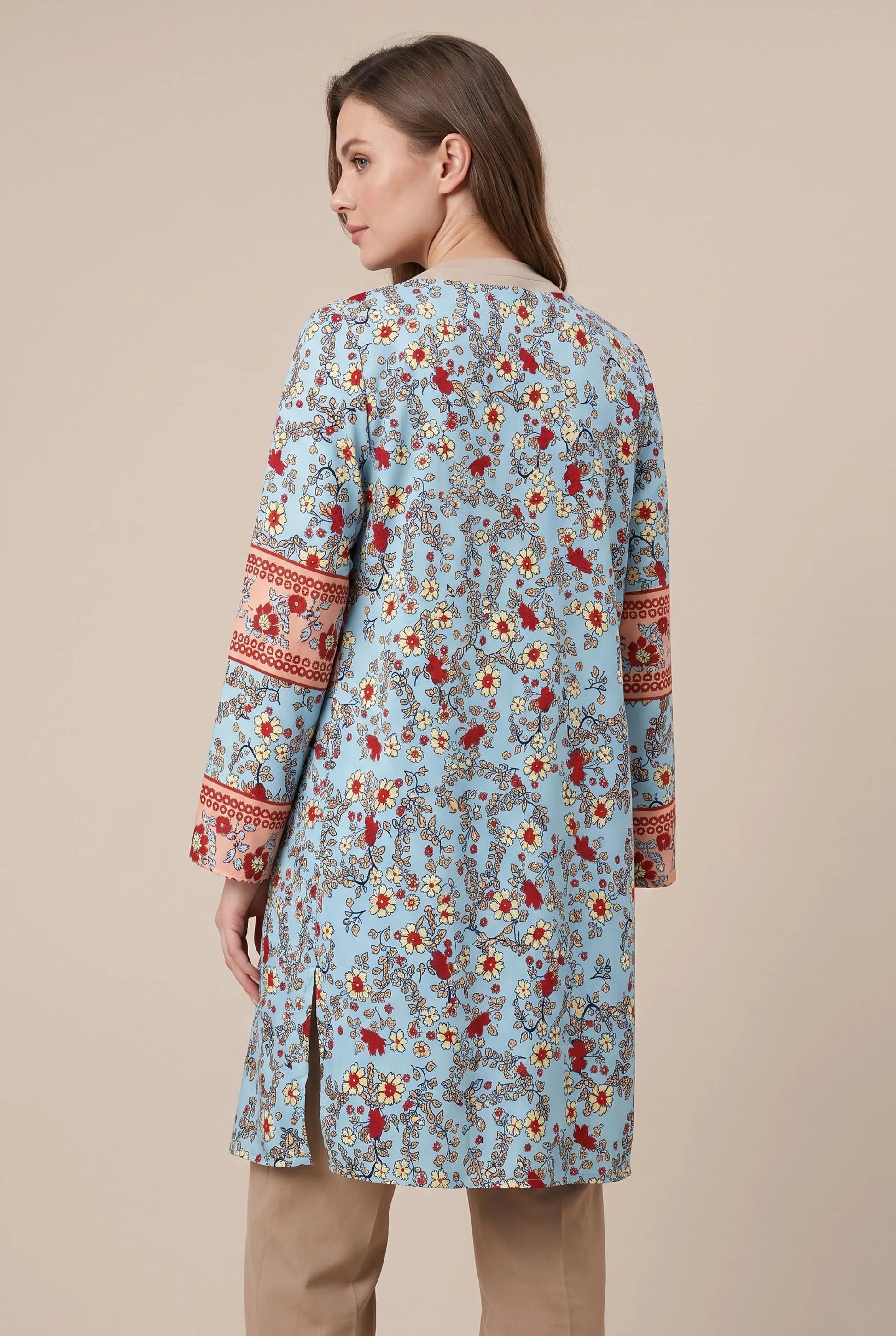 Bohora | Leichter Bedruckter Sommer-Cardigan