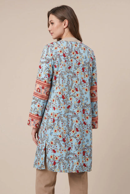 Bohora | Leichter Bedruckter Sommer-Cardigan