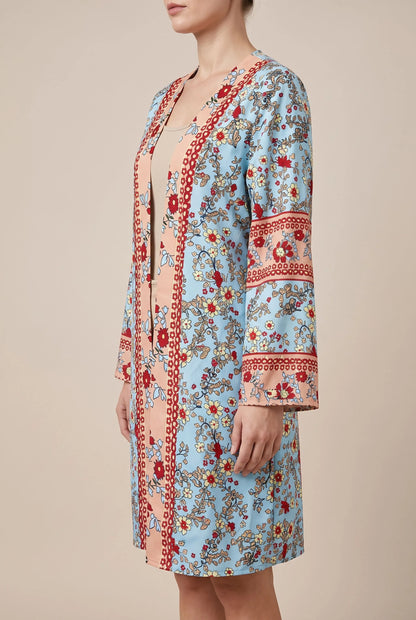 Bohora | Leichter Bedruckter Sommer-Cardigan