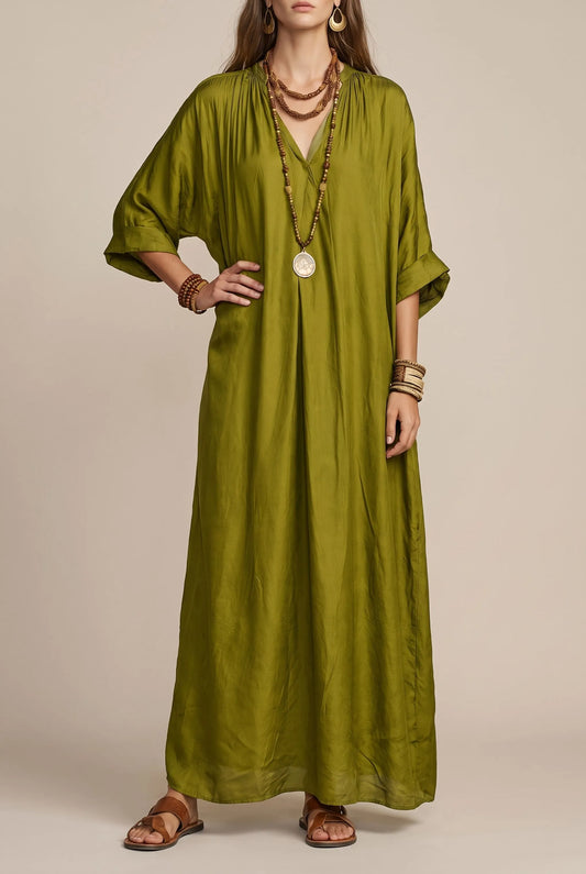 Bohove | Locker Fallendes Maxikleid Im Bohemian-Stil