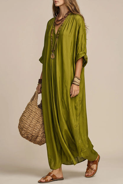 Bohove | Locker Fallendes Maxikleid Im Bohemian-Stil