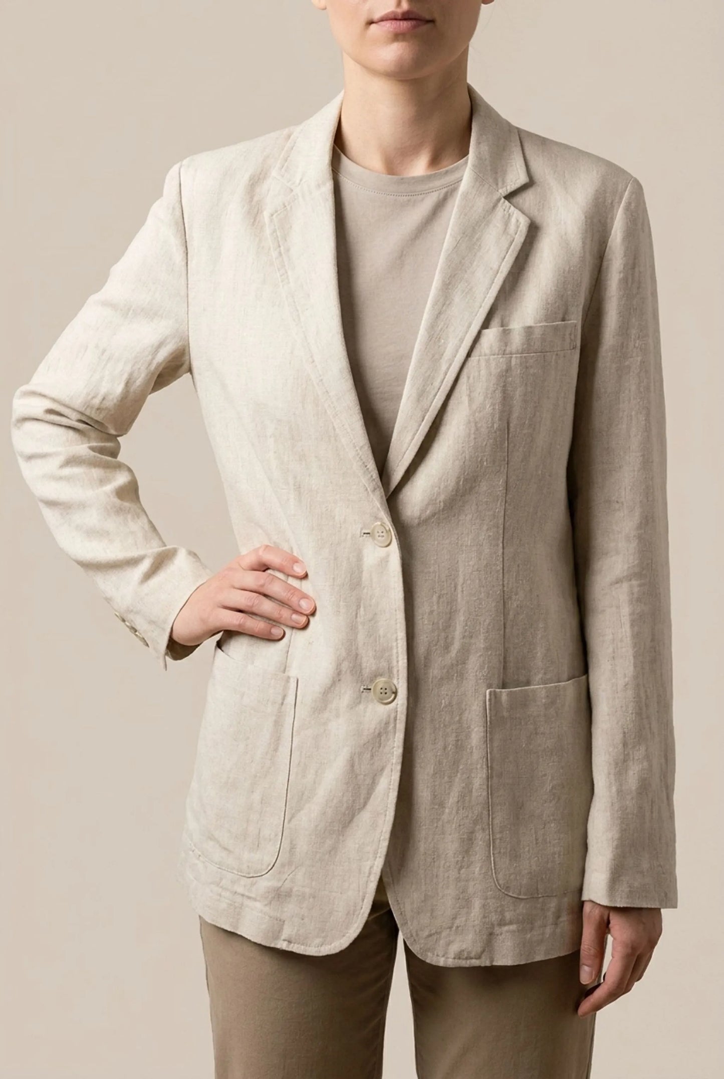 BreezeBlazer | Leichter Ungefütterter Damenblazer