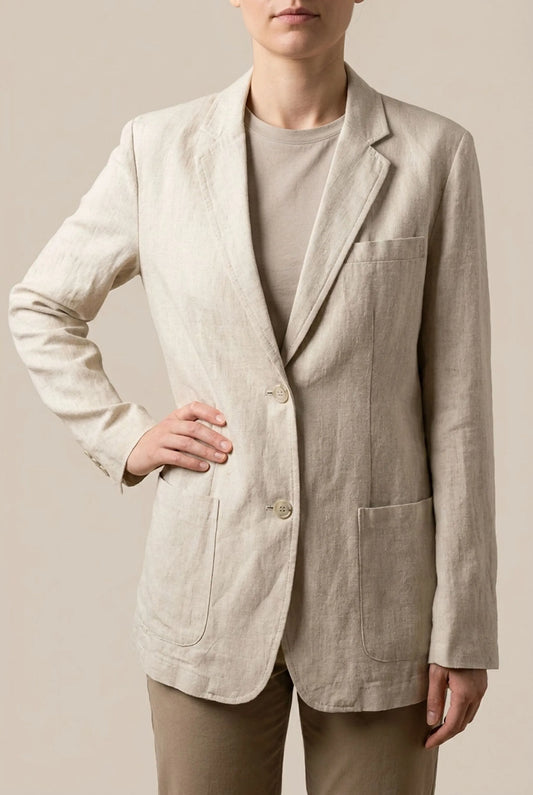 BreezeBlazer | Leichter Ungefütterter Damenblazer