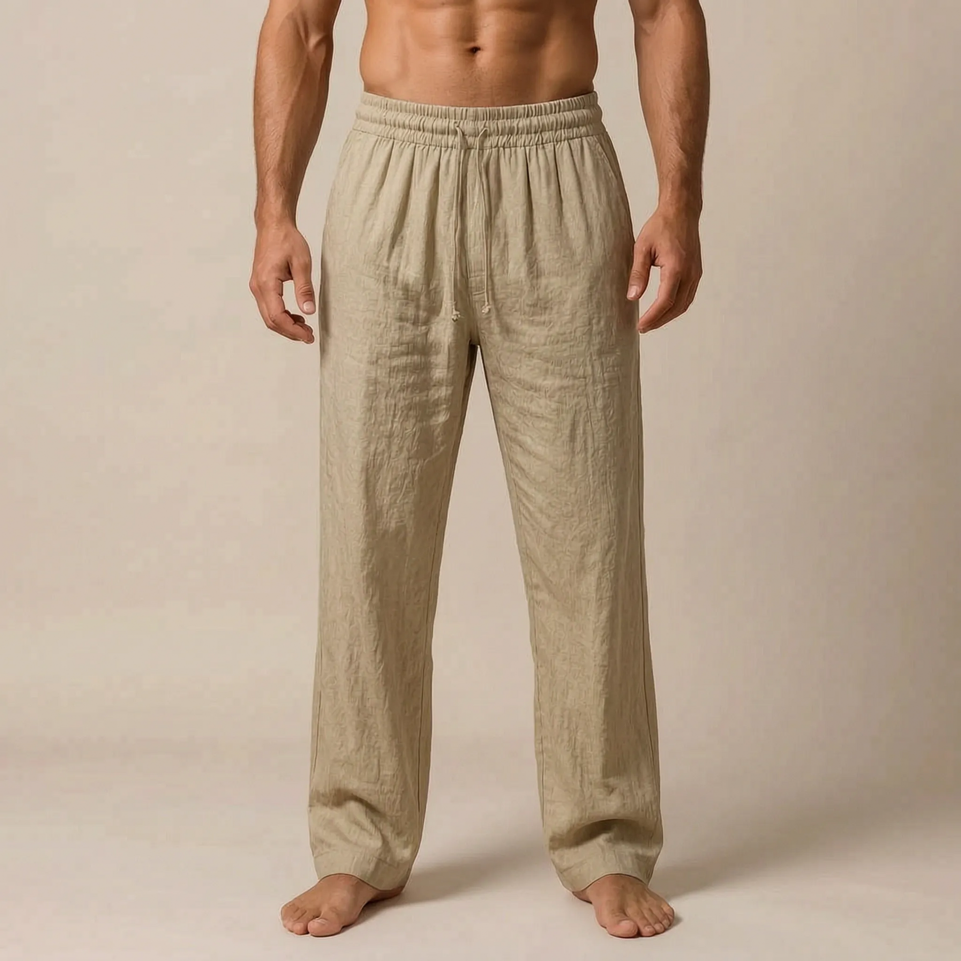 Breezium | Sommerhose Mit Weitem Bein