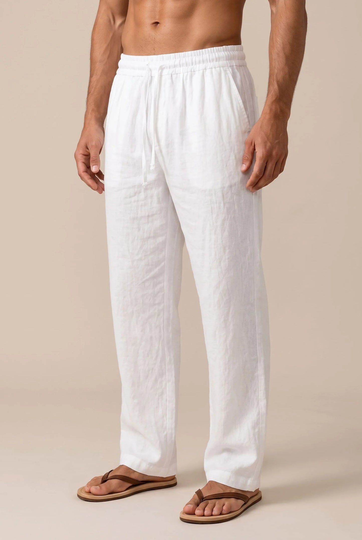 Breezium | Sommerhose Mit Weitem Bein