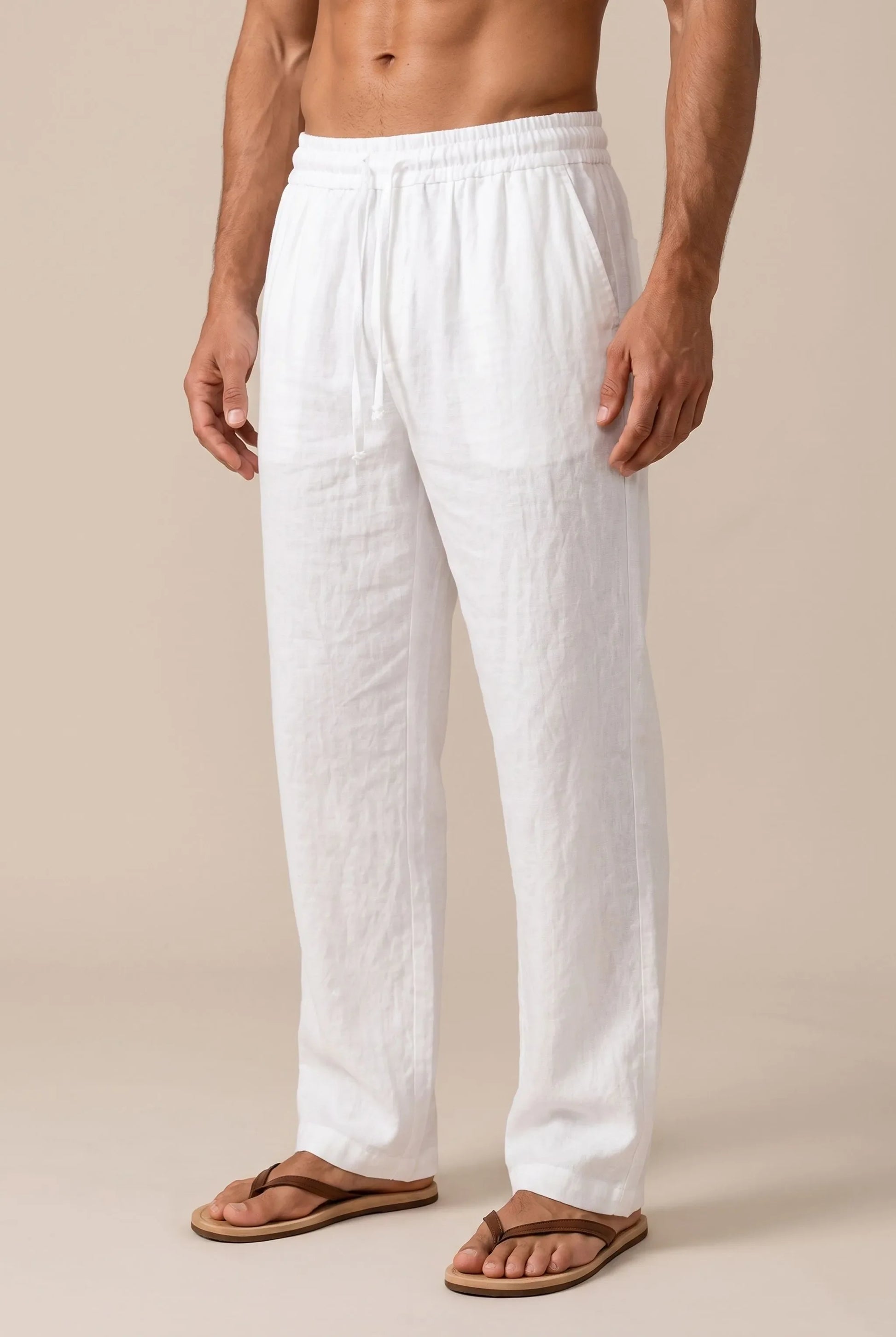 Breezium | Sommerhose Mit Weitem Bein