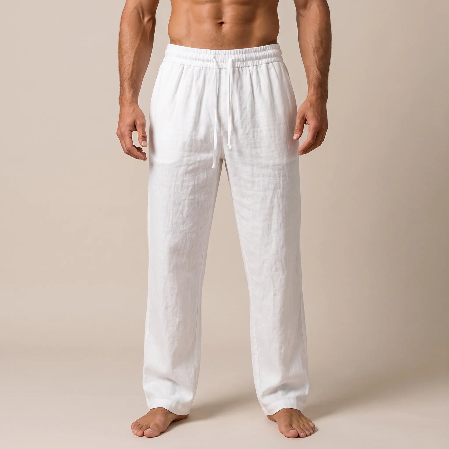 Breezium | Sommerhose Mit Weitem Bein