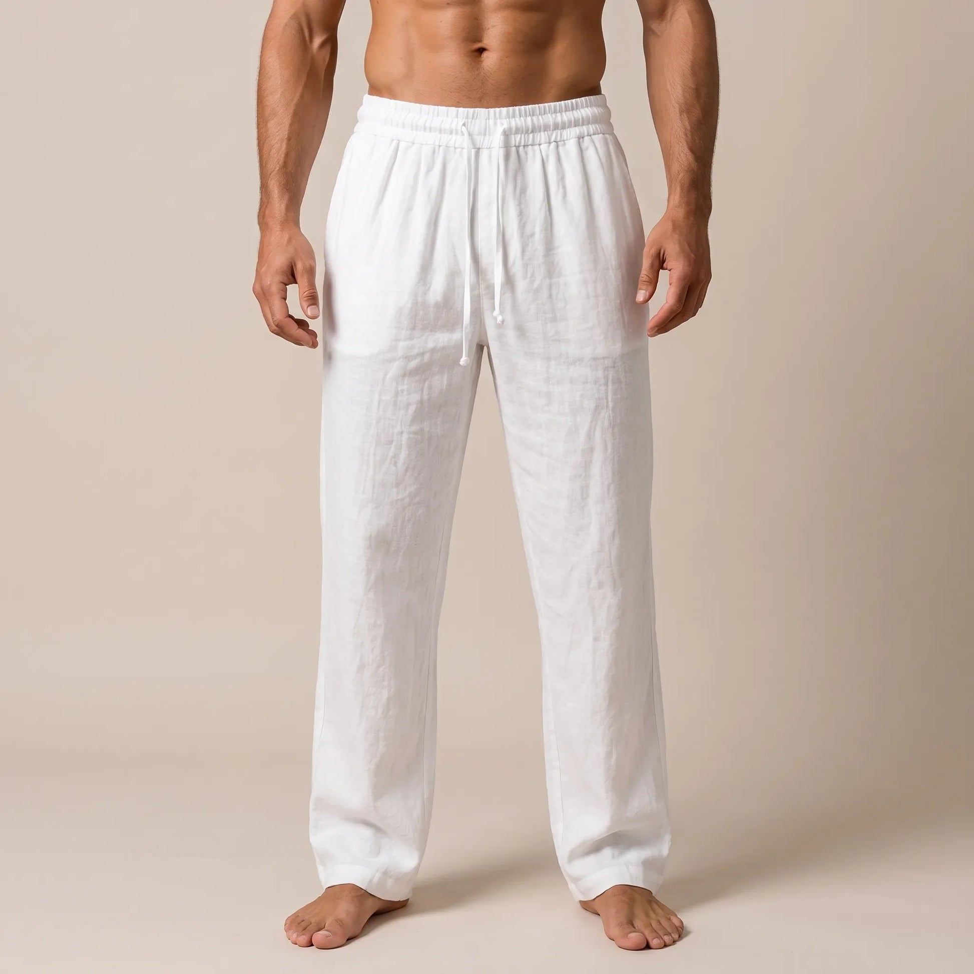Breezium | Sommerhose Mit Weitem Bein
