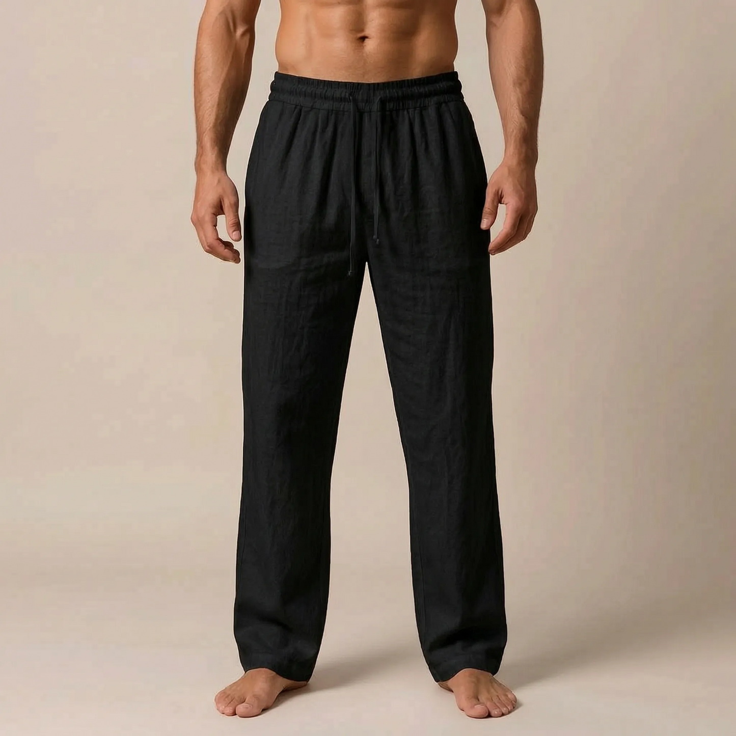 Breezium | Sommerhose Mit Weitem Bein