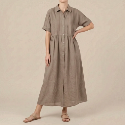 Brezeo | Weit Geschnittenes Maxikleid