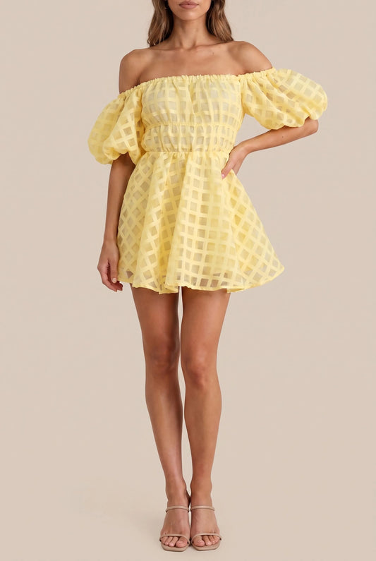 Brioza | Schickes Off-Shoulder Sommerkleid