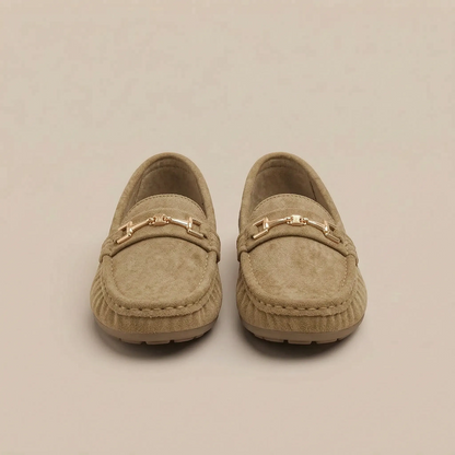 Cadora | Flacher Verschlussloser Slipper