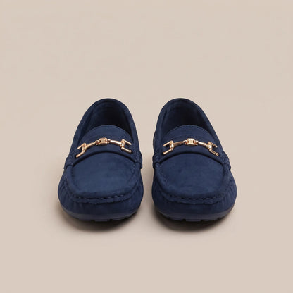Cadora | Flacher Verschlussloser Slipper