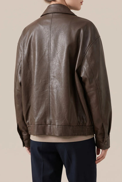 Caleva | Lockere Vintage Bikerjacke