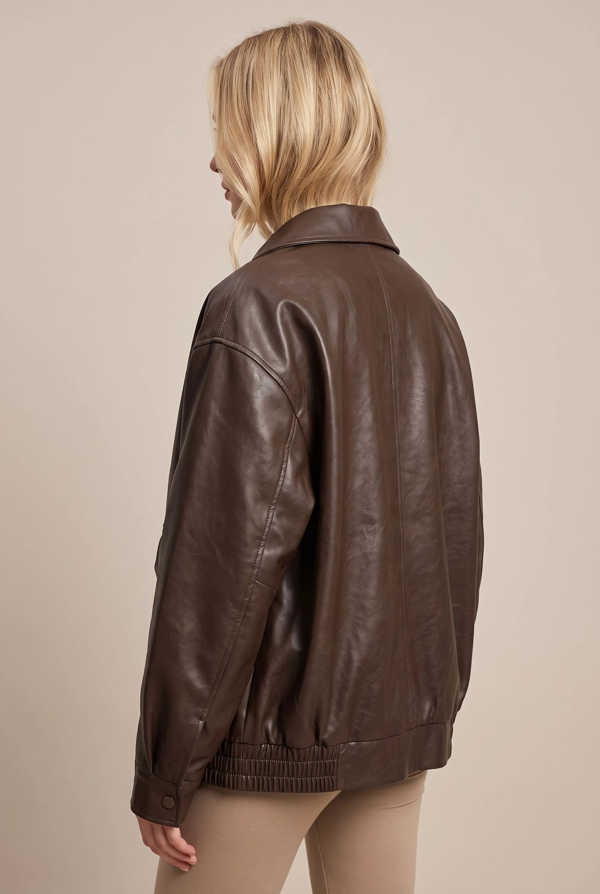 Caleva | Lockere Vintage Bikerjacke