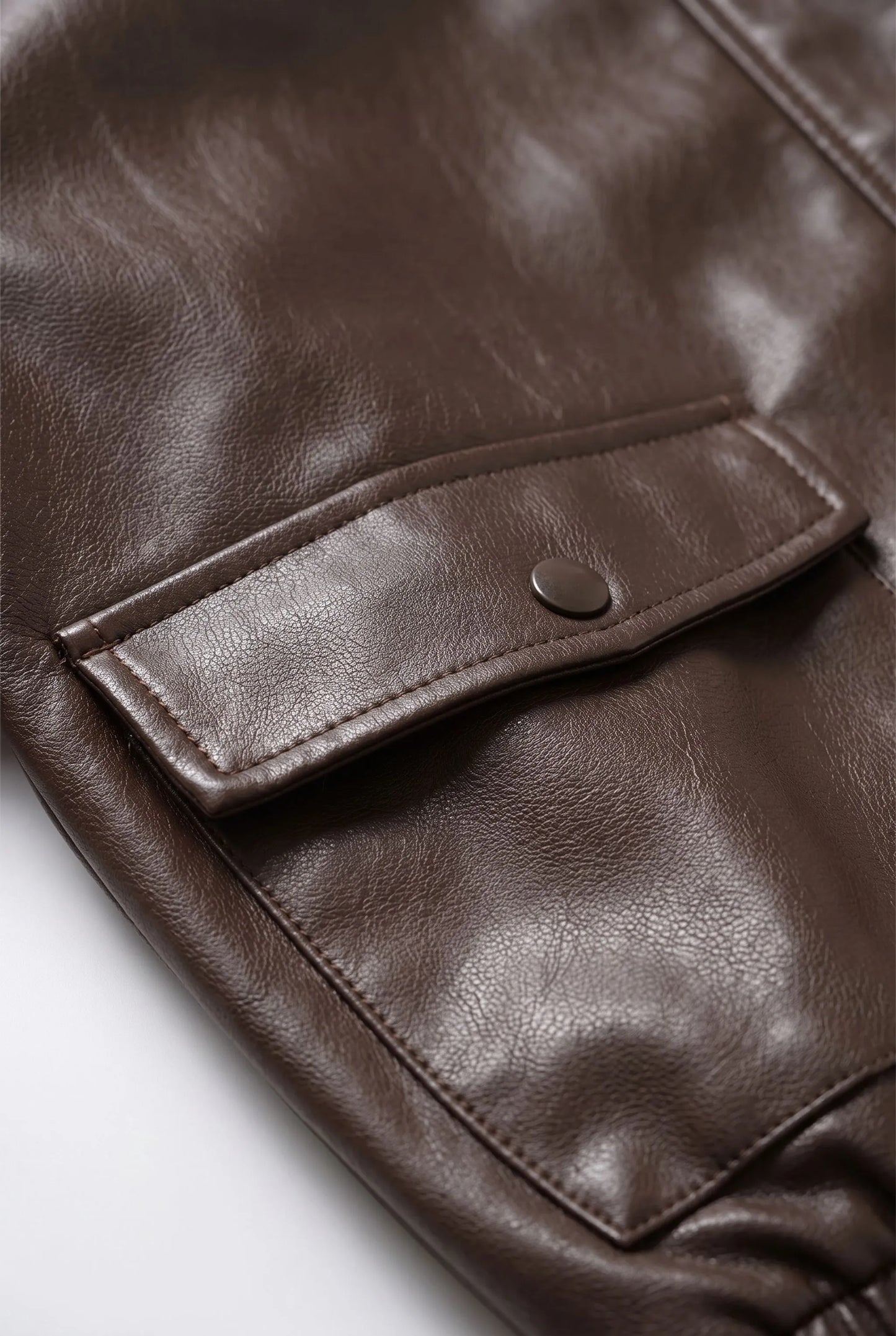 Caleva | Lockere Vintage Bikerjacke