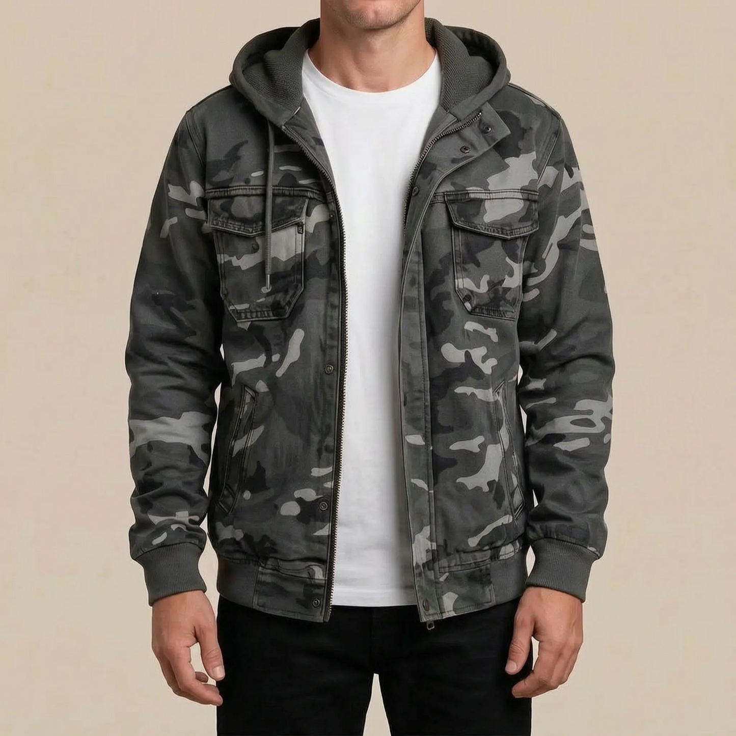 Camoridge | Funktionale Cargo Jacke