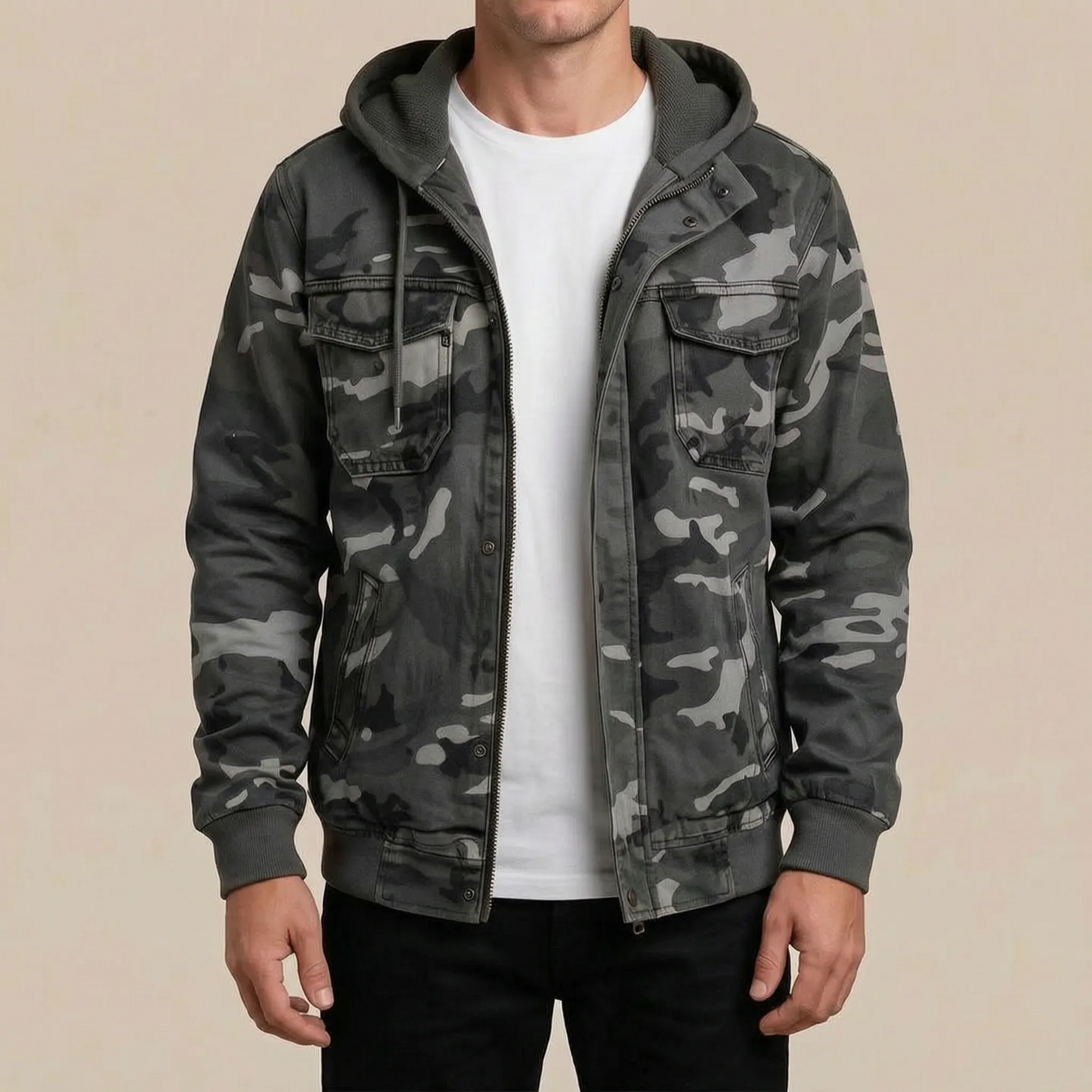 Camoridge | Funktionale Cargo Jacke