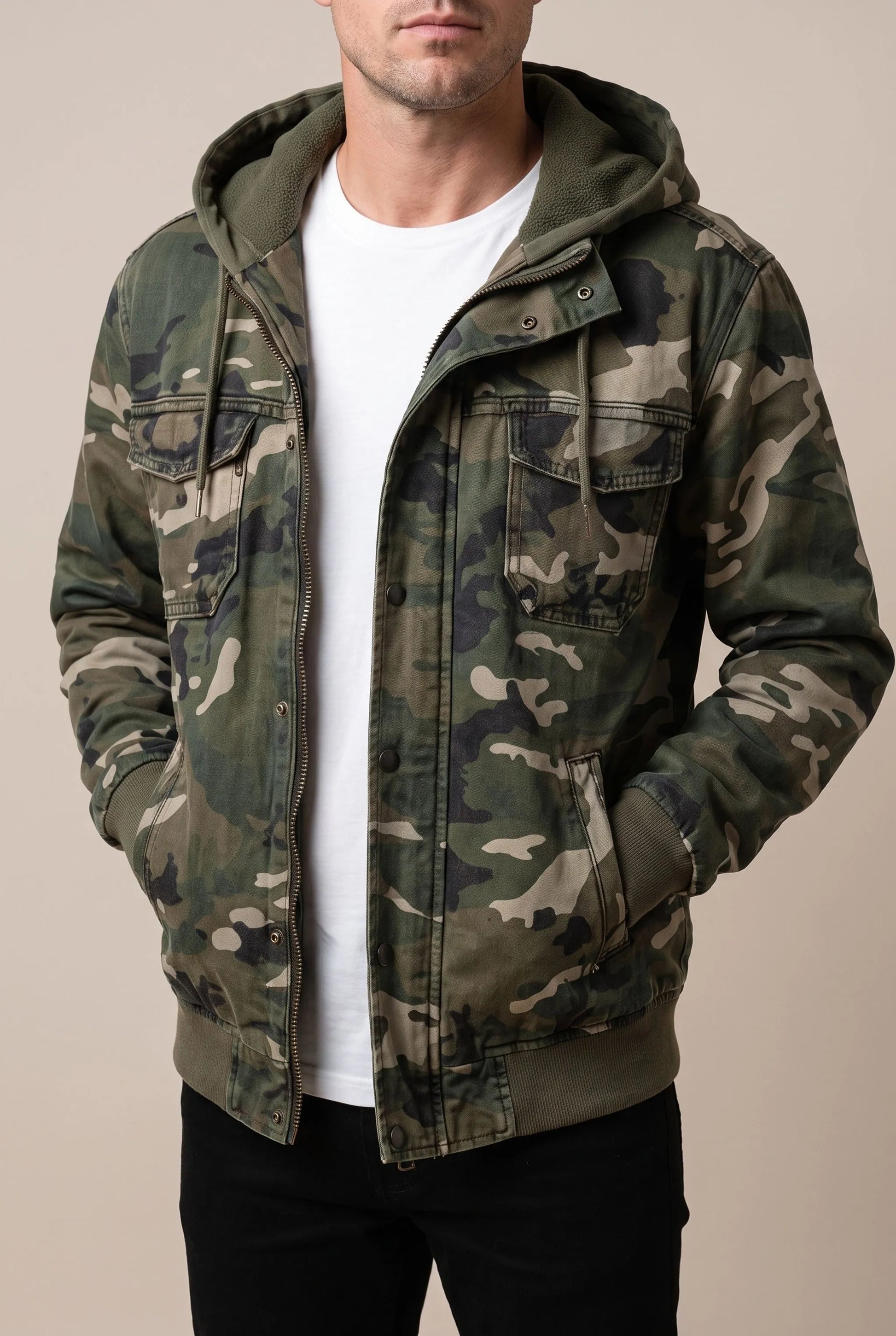 Camoridge | Funktionale Cargo Jacke